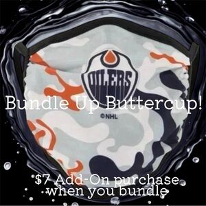 $7 🆕Edmonton Oilers Face Covering